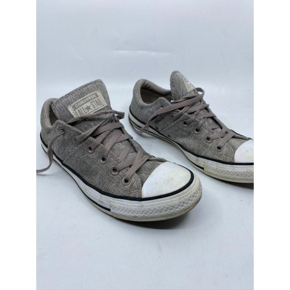 CONVERSE Sneakers White Gray Women's Size 10 - Picture 3 of 7